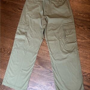 Kut from the Kloth Tan Cargo Pants Relaxed Fit
